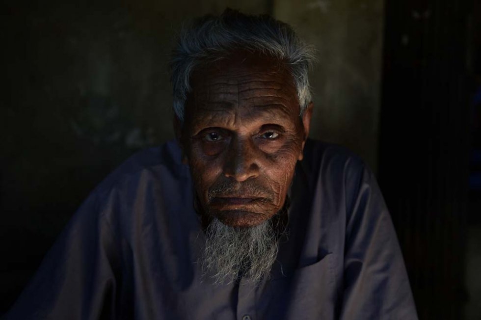 Mukhtar Ahmad, who moved from Kutubdia in 1987. November, 2015. Mukhtar Ahmad, who moved from Kutubdia in 1987. November, 2015.
