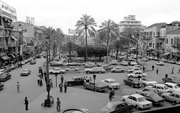 Downtown Beirut in the early 1970s Downtown Beirut in the early 1970s