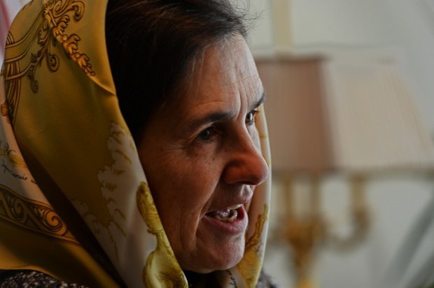 Afghan First Lady Rula Ghani, also known as Bibi Gul, at the Presidential Palace in Kabul on October 30, 2014 (AFP Photo / Shah Marai) Afghan First Lady Rula Ghani, also known as Bibi Gul, at the Presidential Palace in Kabul on October 30, 2014 (AFP Photo / Shah Marai)