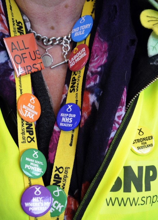 BRITAIN-SCOTLAND-POLITICS-VOTE-SNP BRITAIN-SCOTLAND-POLITICS-VOTE-SNP