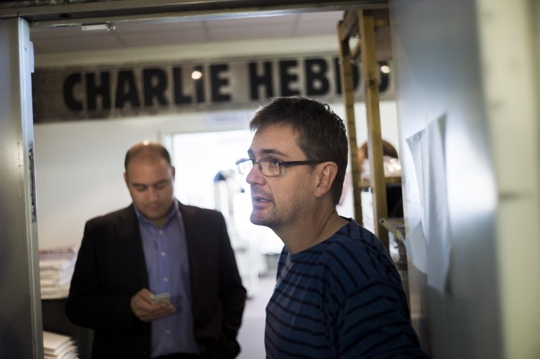 Charlie Hebdo's publisher, known as Charb, on September 19, 2012 Charlie Hebdo's publisher, known as Charb, on September 19, 2012