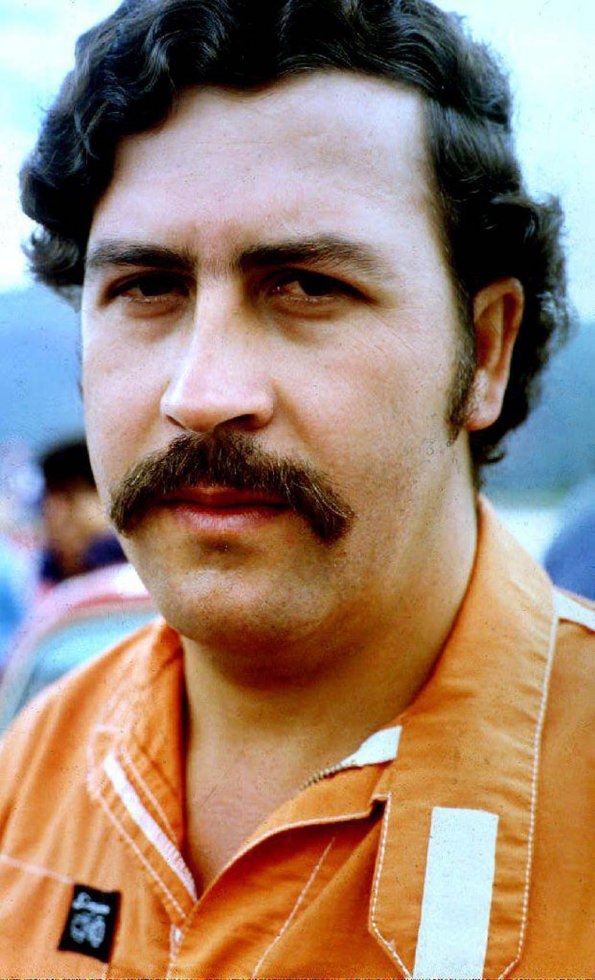 Pablo Escobar in prison, June, 1991. He and his lieutenants escaped a year later. Pablo Escobar in prison, June, 1991. He and his lieutenants escaped a year later.