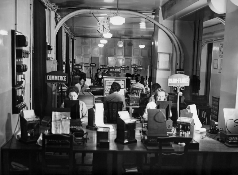 The Havas news agency in Paris in the 1930s The Havas news agency in Paris in the 1930s