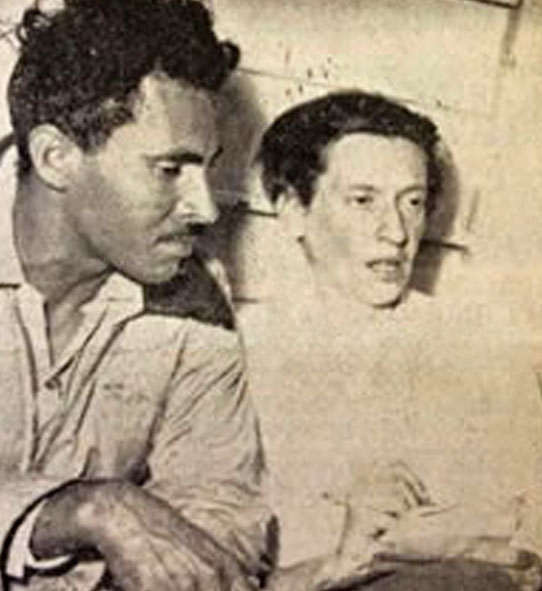 Anna Kipper and the guerrilla leader Guadalupe Salcedo in 1953 Anna Kipper and the guerrilla leader Guadalupe Salcedo in 1953