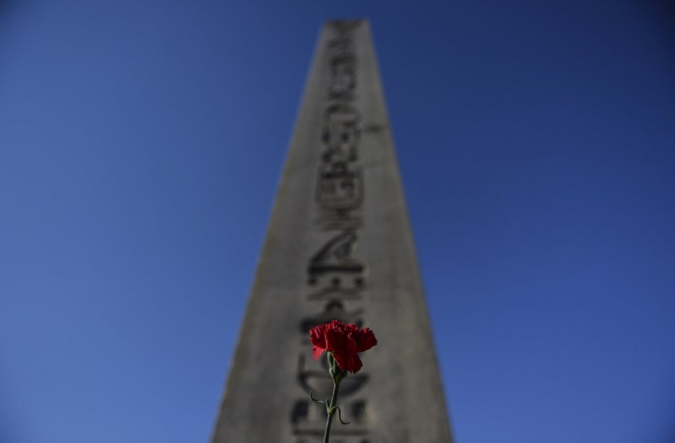 The Obelisk of Theodosius at the site of the Istanbul attack. The Obelisk of Theodosius at the site of the Istanbul attack.