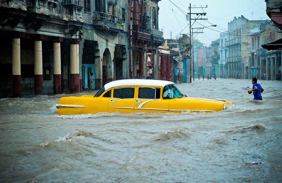 Flooding in Havana after heavy rains, April, 2015. Flooding in Havana after heavy rains, April, 2015.