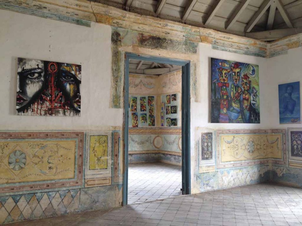 Art gallery in the city of Trinidad. (AFP/Joshua Howat Berger) Art gallery in the city of Trinidad. (AFP/Joshua Howat Berger)