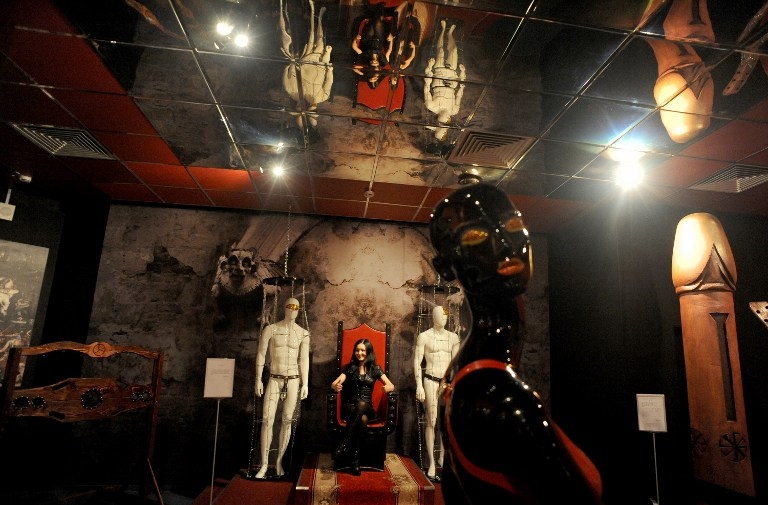 A display at the 'MuzEros' erotic museum in St. Petersburg in 2013 A display at the 'MuzEros' erotic museum in St. Petersburg in 2013