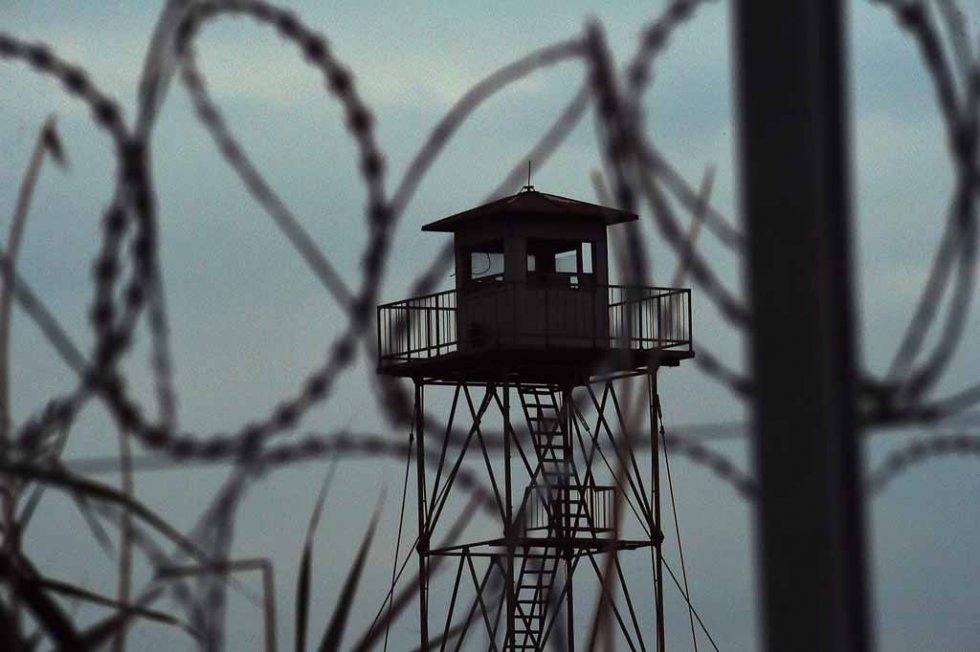 A Serbian border watchtower near Röszke, on Sept. 10, 2015 A Serbian border watchtower near Röszke, on Sept. 10, 2015