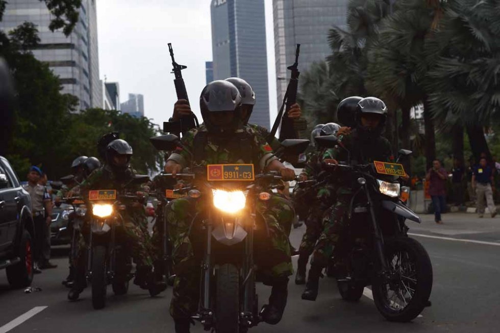 The military patrols the area the day after. The military patrols the area the day after.