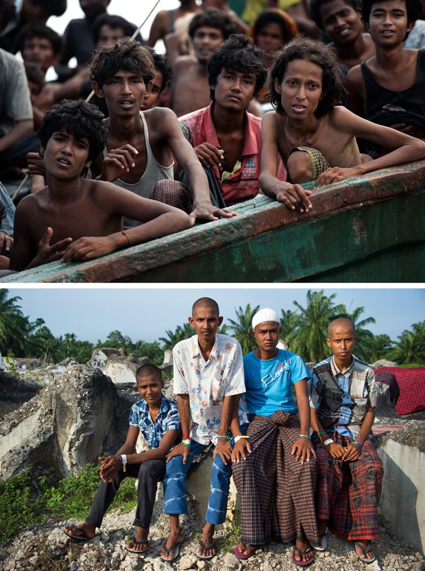 Rohingya migrants from Myanmar Rohingya migrants from Myanmar