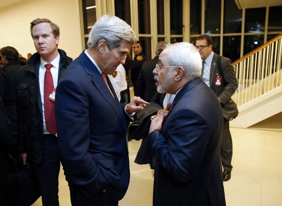 John Kerry and Mohammad Javad Zarif in Vienna. January 16, 2016. John Kerry and Mohammad Javad Zarif in Vienna. January 16, 2016.