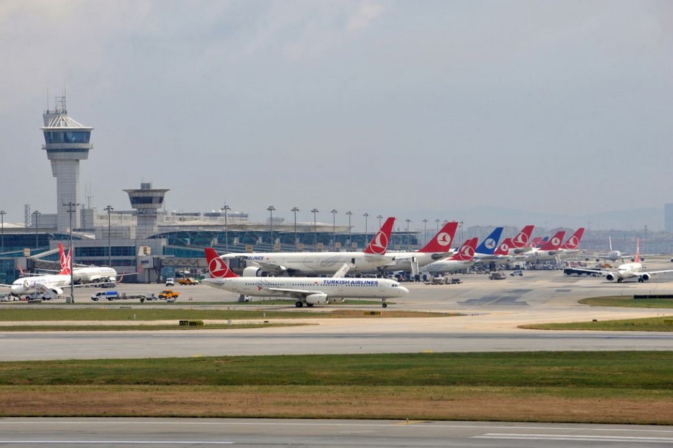 Istanbul's Ataturk Airport, May, 2013. Istanbul's Ataturk Airport, May, 2013.