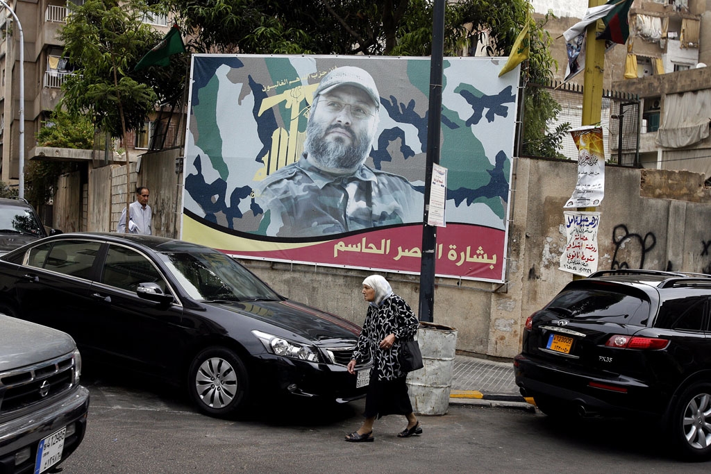 A billboard pays tribute to the Hezbollah military leader and mastermind of the hijacking of TWA Flight 847, Imad Mugniyah, in Beirut on September 26, 2008 A billboard pays tribute to the Hezbollah military leader and mastermind of the hijacking of TWA Flight 847, Imad Mugniyah, in Beirut on September 26, 2008