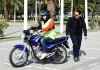 Hamida Saklaoui gives lesson to Farah, Tunisia. (AFP/Fethi Belaid) Hamida Saklaoui gives lesson to Farah, Tunisia. (AFP/Fethi Belaid)