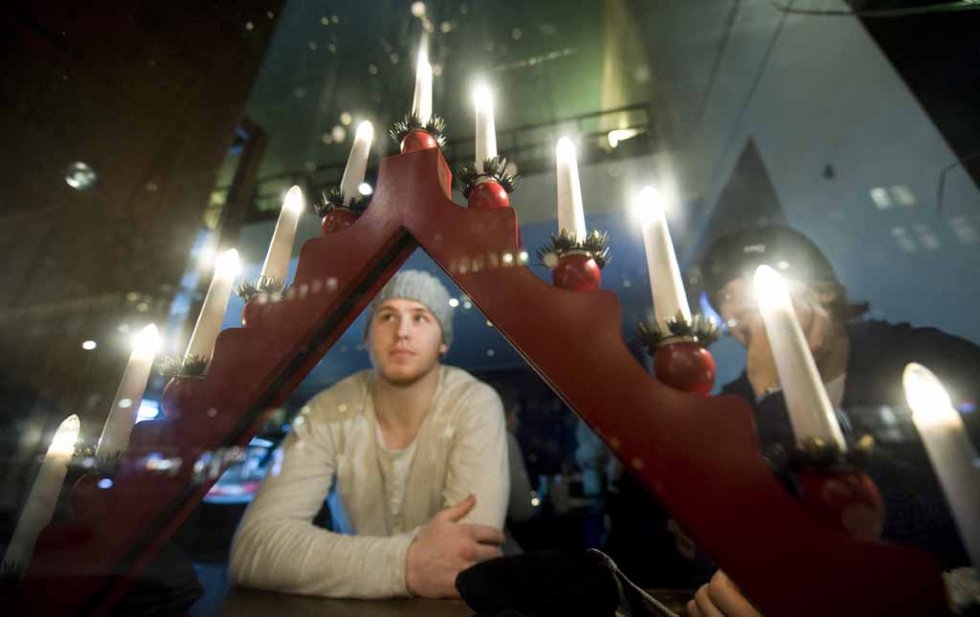 Candles in Stockholm in December, 2010. Candles in Stockholm in December, 2010.
