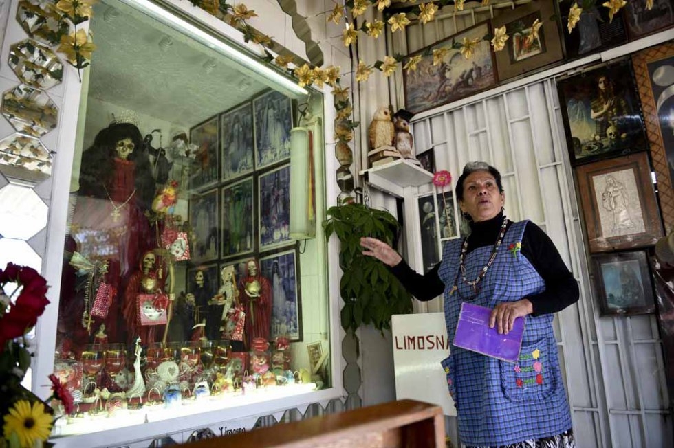 Dona Queto in Tepito. February, 2016. Dona Queto in Tepito. February, 2016.