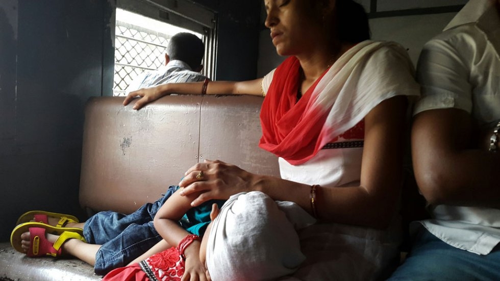 "I was traveling for a shoot outside of Mumbai and had to reach a point to catch a taxi. I saw this lady with her child - probably the child was unwell and she seemed very tired. I persuaded a fellow traveler to shift so that she could get some extra spac "I was traveling for a shoot outside of Mumbai and had to reach a point to catch a taxi. I saw this lady with her child - probably the child was unwell and she seemed very tired. I persuaded a fellow traveler to shift so that she could get some extra spac
