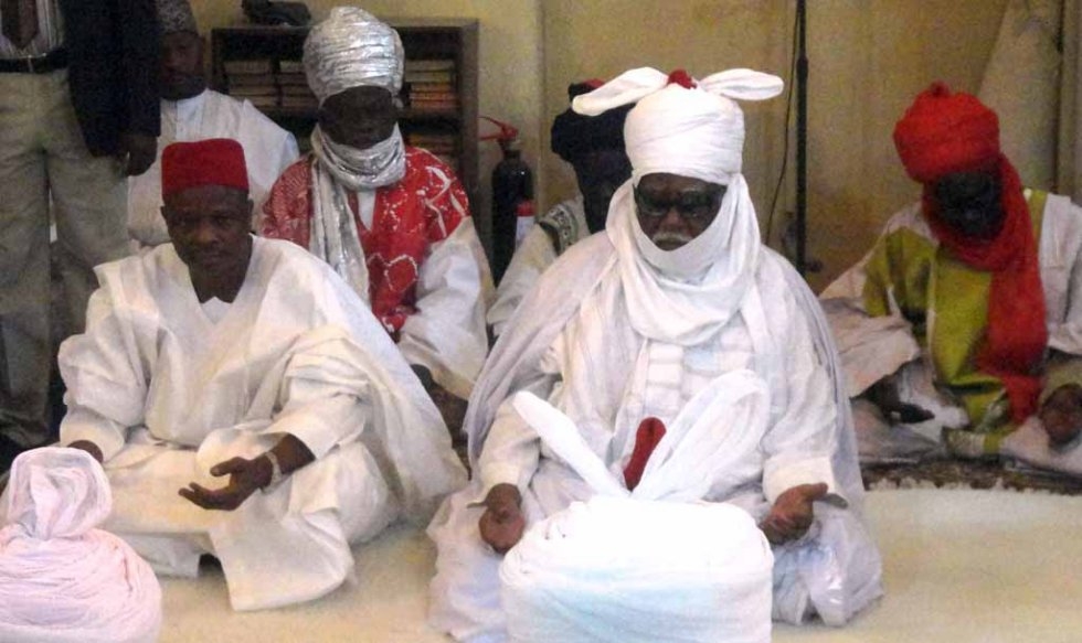 The revered emir of Kano, Ado Bayero The revered emir of Kano, Ado Bayero