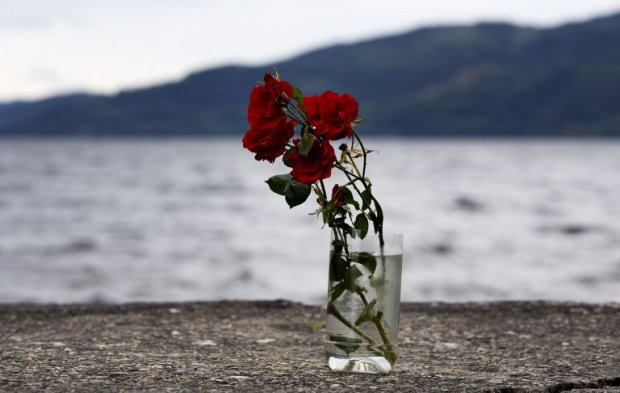 Flowers on the shores of Utoeya Island on July 22, 2012 during an event to mark the first anniversary of the attacks by Anders Behring Breivik Flowers on the shores of Utoeya Island on July 22, 2012 during an event to mark the first anniversary of the attacks by Anders Behring Breivik