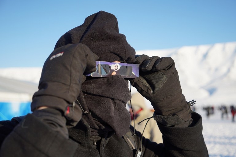 NORWAY-ASTRONOMY-ECLIPSE NORWAY-ASTRONOMY-ECLIPSE