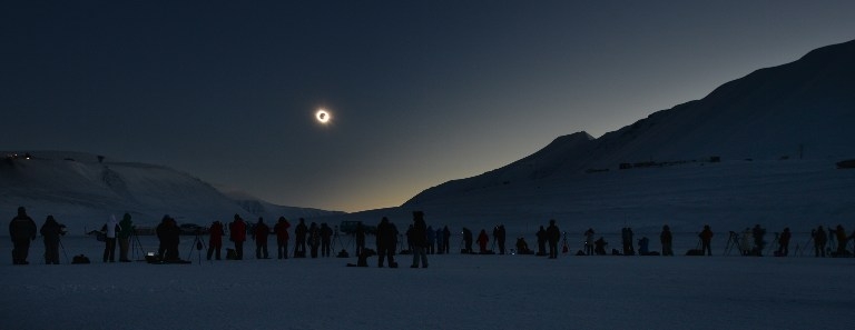 NORWAY-ASTRONOMY-SOLAR-ECLIPSE NORWAY-ASTRONOMY-SOLAR-ECLIPSE