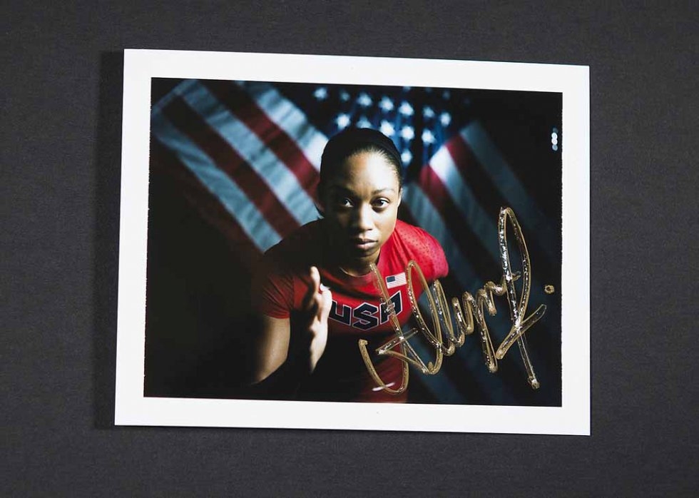 Allyson Felix. Allyson Felix.