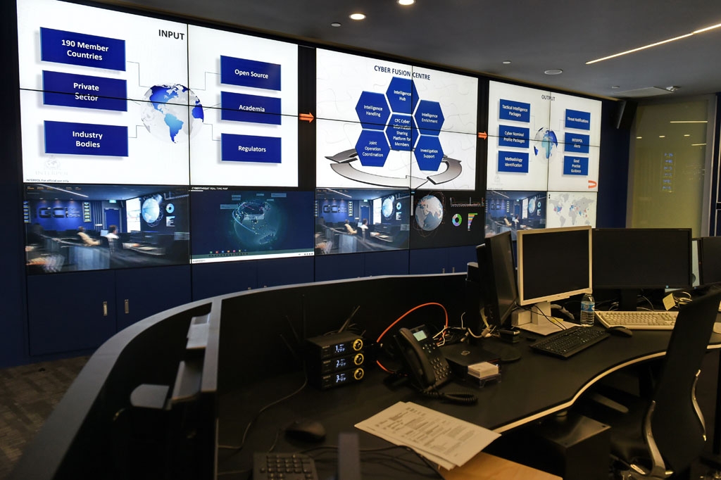 SINGAPORE-INTERPOL-INTERNET-CRIME SINGAPORE-INTERPOL-INTERNET-CRIME
