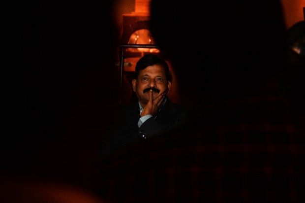 Raveendran at his AFP farewell party on Oct 31, 2014 Raveendran at his AFP farewell party on Oct 31, 2014