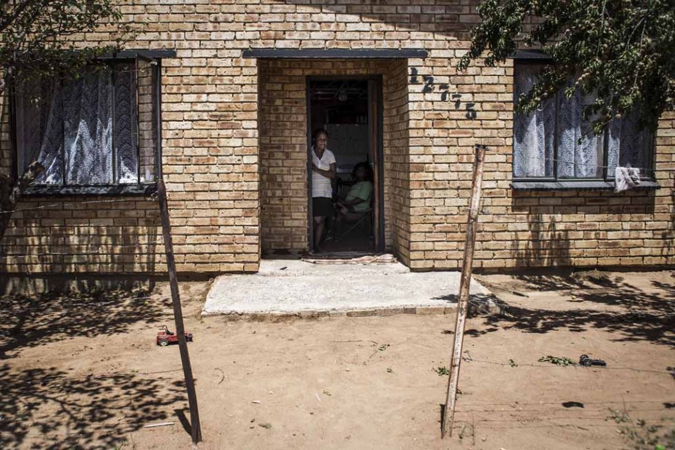 Seun Tangasha's family home in the Tumahole township. Seun Tangasha's family home in the Tumahole township.