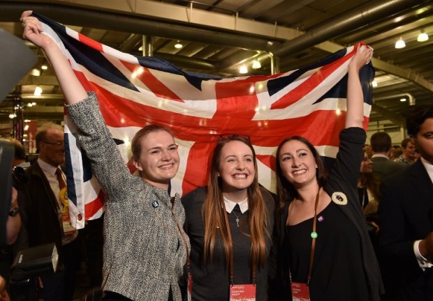 Pro-Union supporters celebrate as Scottish referendum polling results are announced in Edinburgh Pro-Union supporters celebrate as Scottish referendum polling results are announced in Edinburgh