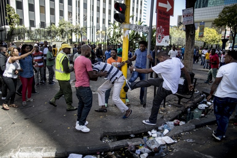 TOPSHOTS-SAFRICA-POLITICS-UNREST TOPSHOTS-SAFRICA-POLITICS-UNREST