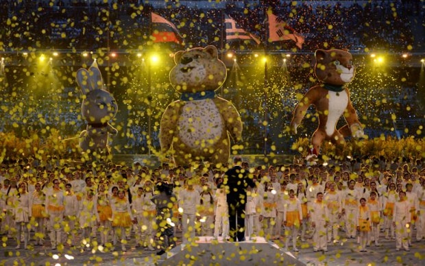 Closing ceremony for the Winter Olympics in Sotchi, February 23, 2014. Closing ceremony for the Winter Olympics in Sotchi, February 23, 2014.