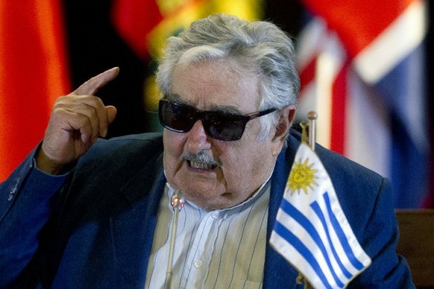 Uruguayan president Jose Mujica. Uruguayan president Jose Mujica.