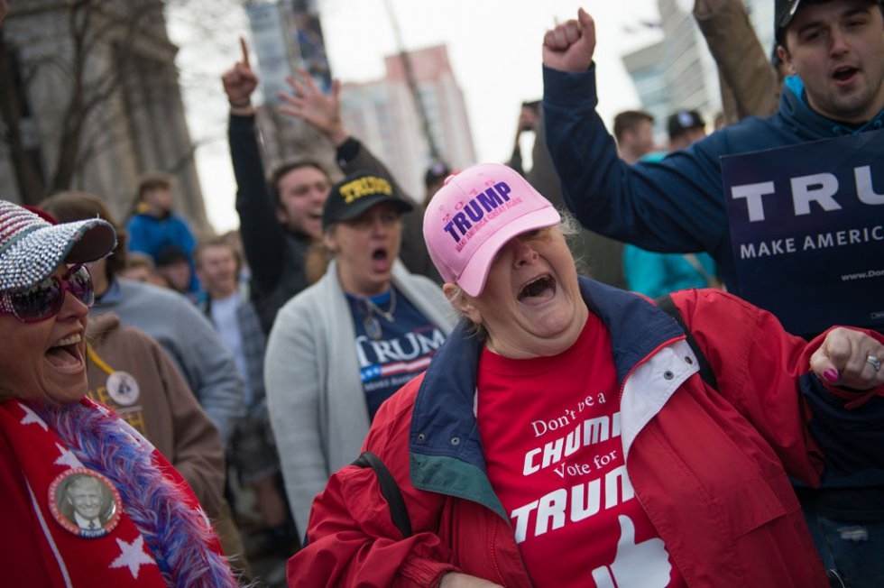 Trump supporters in Missouri. Trump supporters in Missouri.