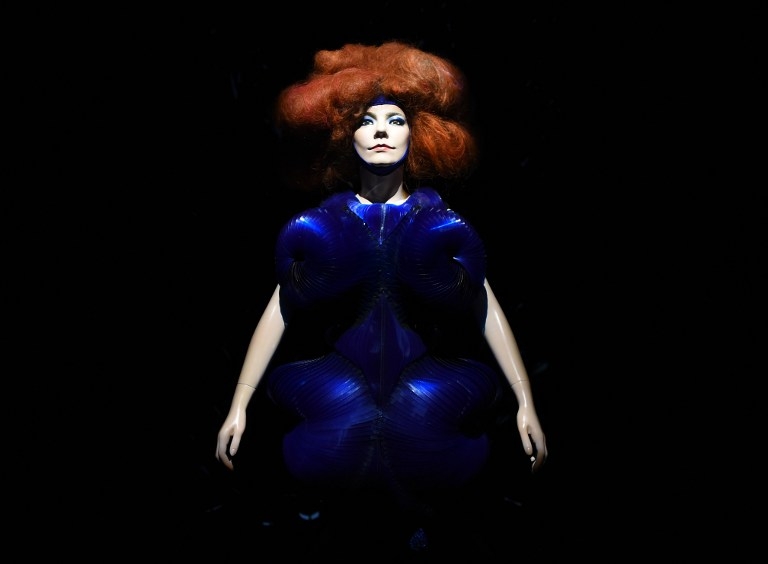 An exhibit at the MoMA Bjork show in New York An exhibit at the MoMA Bjork show in New York