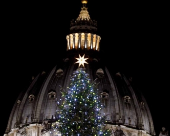 St. Peter's Basilica. December, 2014. (AFP/Filippo Monteforte)