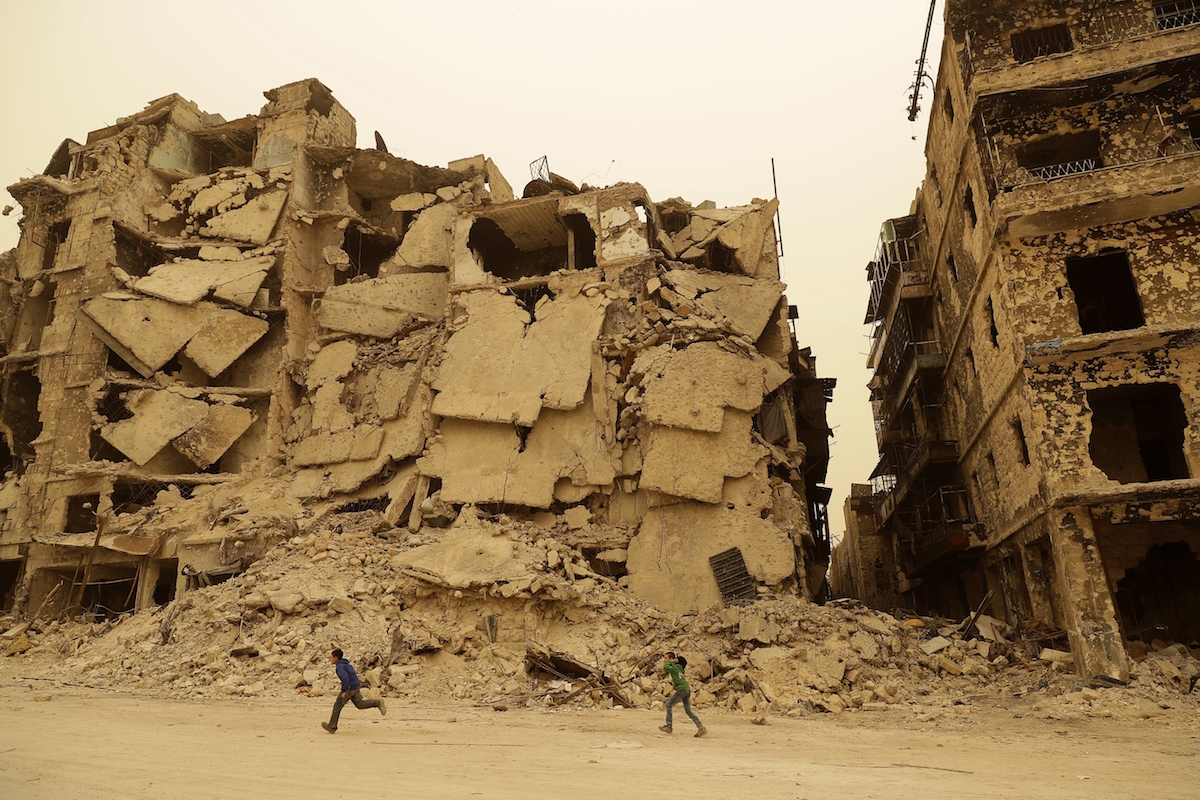 The music over the ruins of Aleppo Correspondent